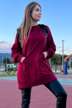 Oversized γυναικεία φούτερ