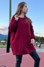 Oversized γυναικεία φούτερ