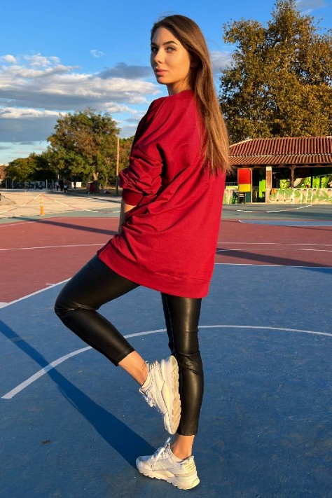 Oversized γυναικεία φούτερ