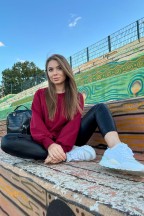Oversized γυναικεία φούτερ
