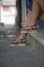 Flatform Γυναικεία Πέδιλα Με Λουράκια