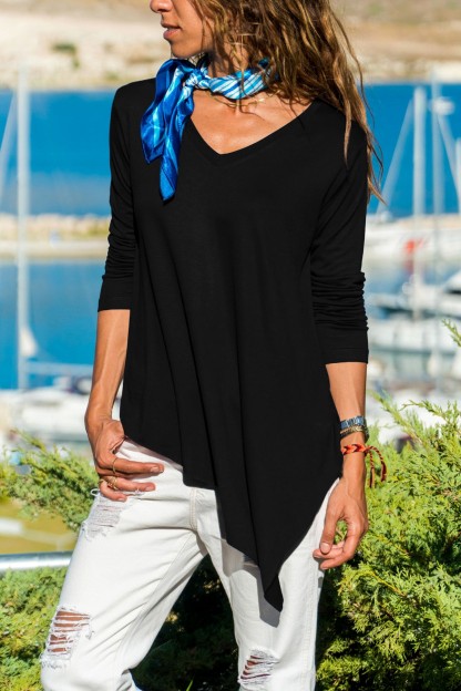 Μαύρη Γυναικεία Μπλούζα Chiccy