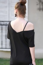Μαύρο Γυναικείο Φόρεμα Chiccy