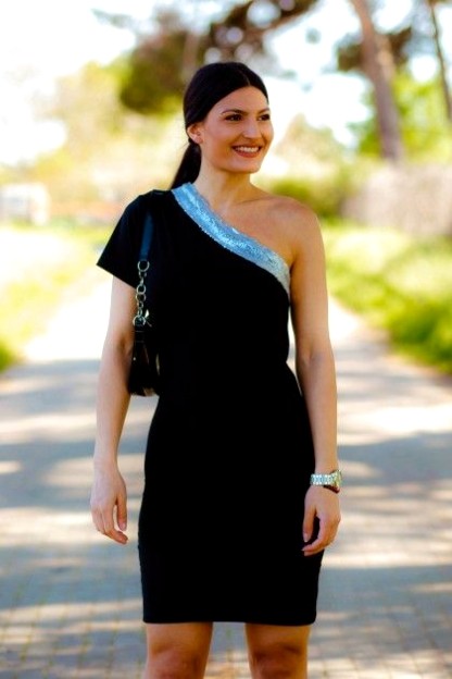 Φόρεμα Denise Με Ένα Ώμο