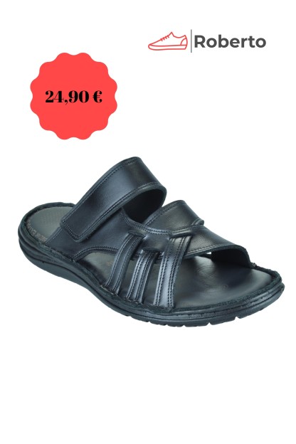 LEATHER ANATOMIC SLIPPERS