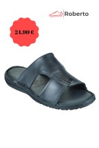 LEATHER ANATOMIC SLIPPERS