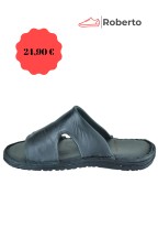LEATHER ANATOMIC SLIPPERS