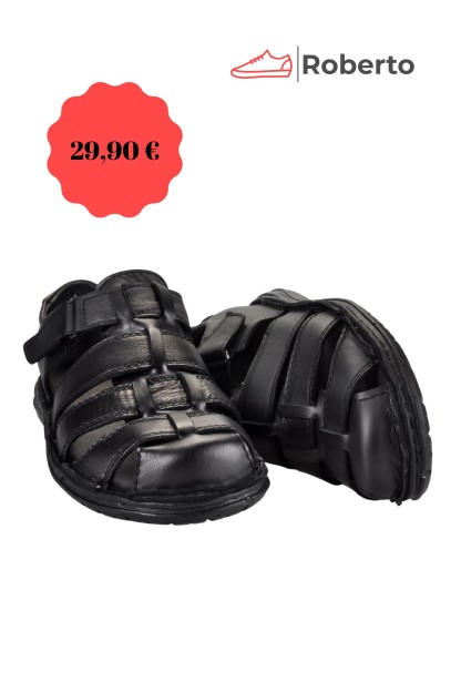 LEATHER ANATOMIC SANDALS