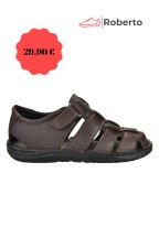 LEATHER ANATOMIC SANDALS