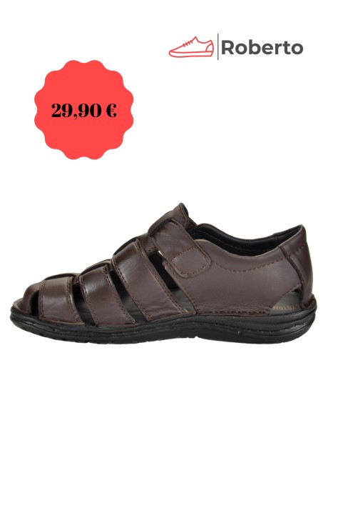 LEATHER ANATOMIC SANDALS