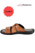 LEATHER ANATOMIC SLIPPERS